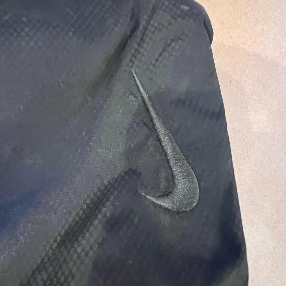 Nike Vintage Y2K Black Swoosh Nylon Double Handle Shoulder  Bag Street style